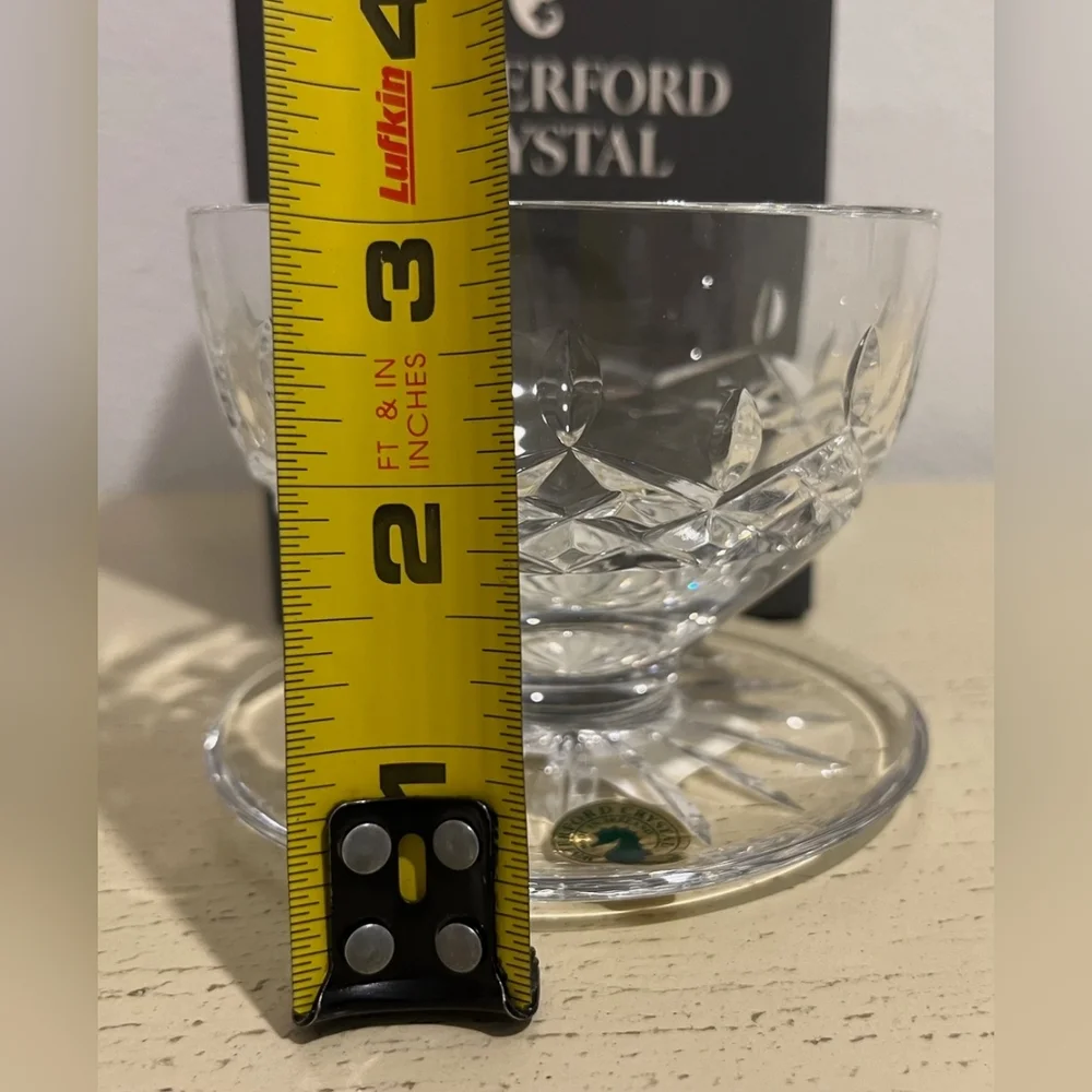 Waterford Lisford  Grapefruit Bowl Vintage But New With Tags - Picture 8 of 9